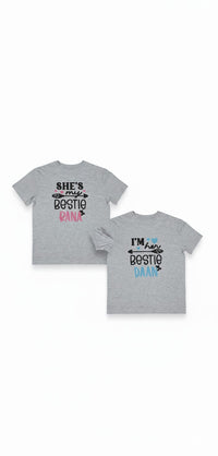 Bestie Custom T-Shirts - Personalised Matching Set