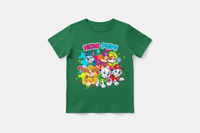 Green Kids Cartoon T-Shirt