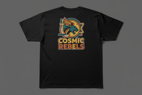 Premium Black T-Shirt Back - Large Logo